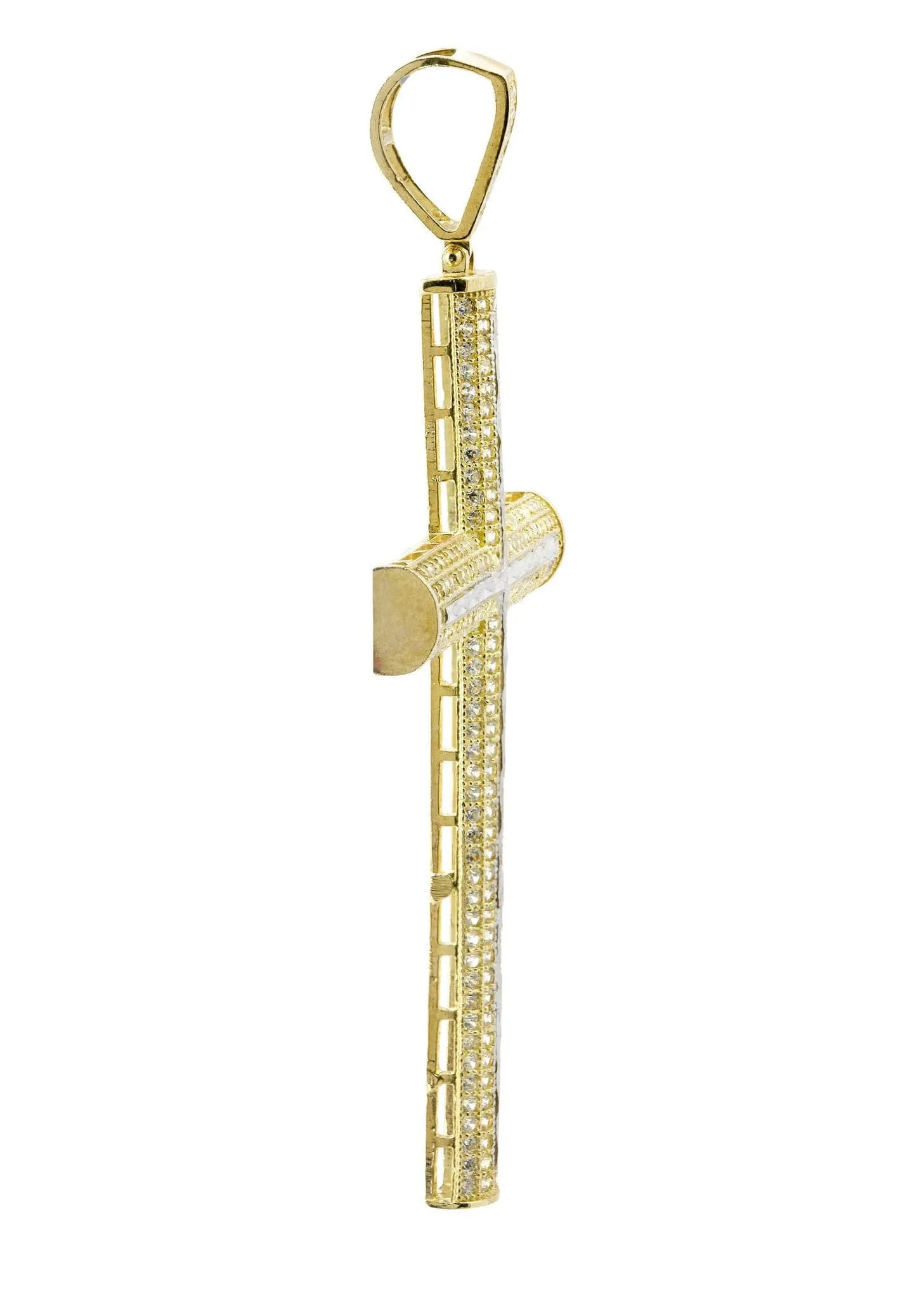 10K Gold Cross Pendant  |  7.7 Grams