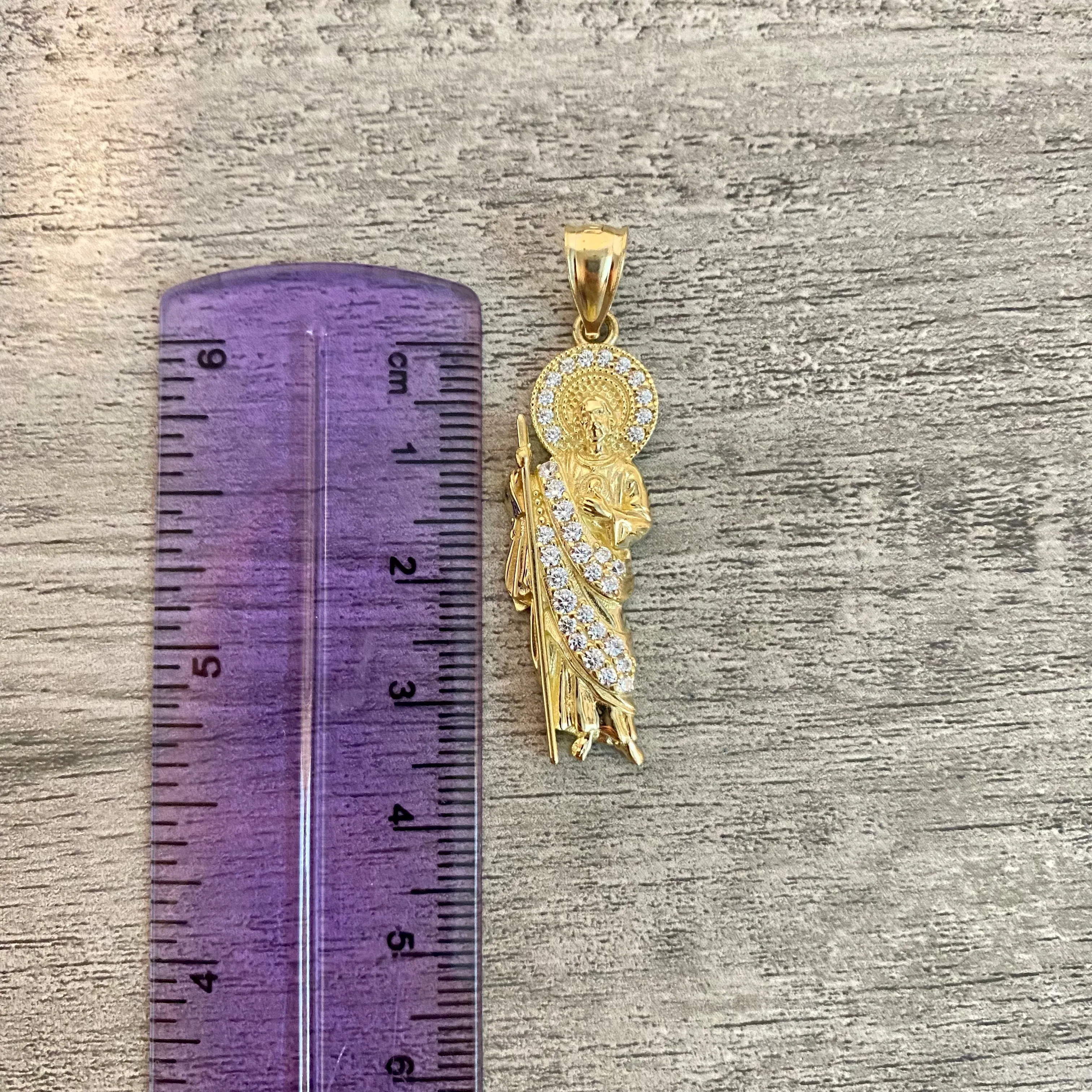 10k Gold San Judas Pendants