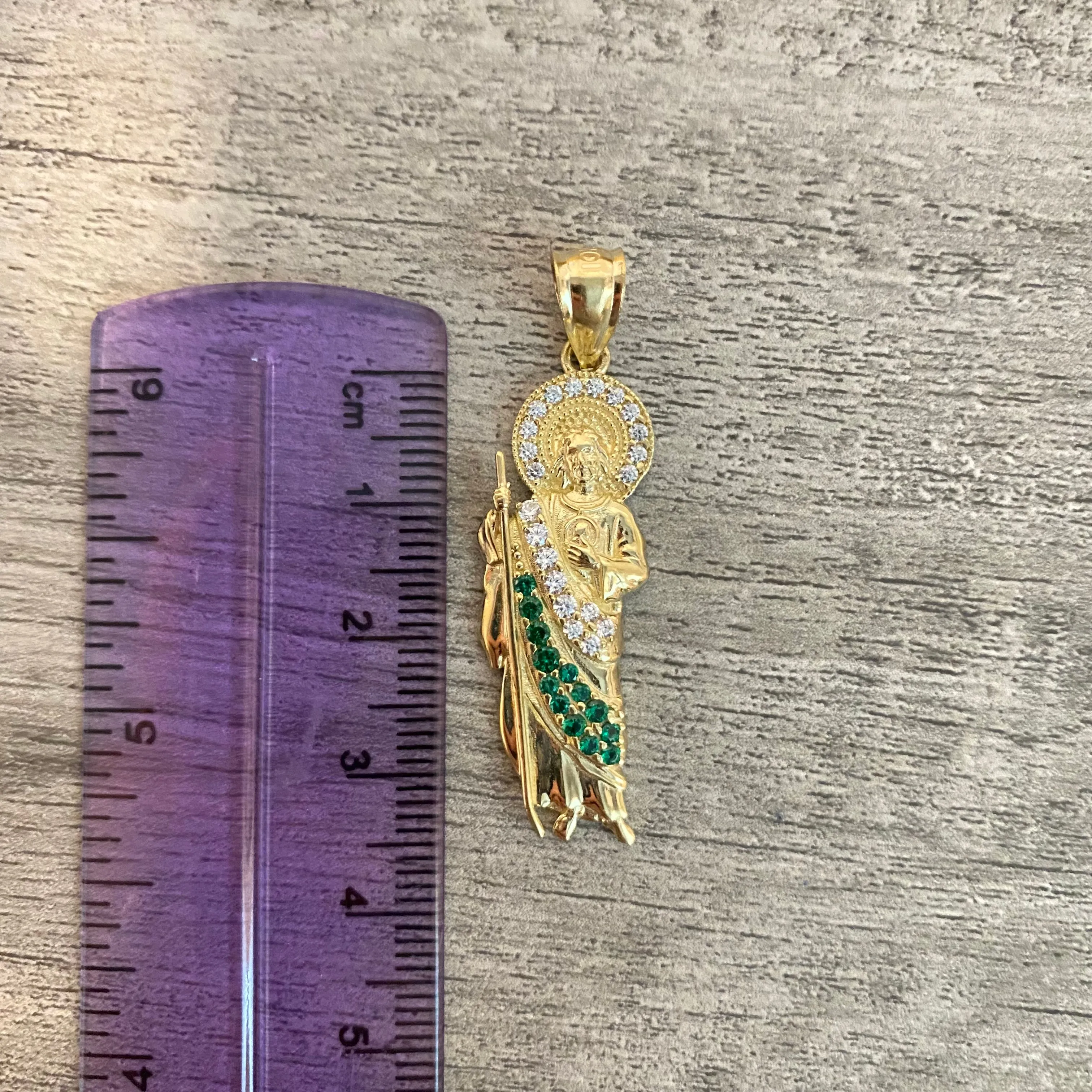 10k Gold San Judas Pendants