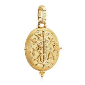 18K Tree of Life Locket