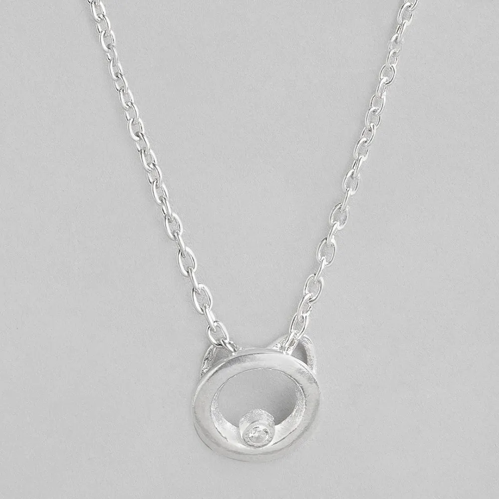 92.5 Silver Cute Necklace