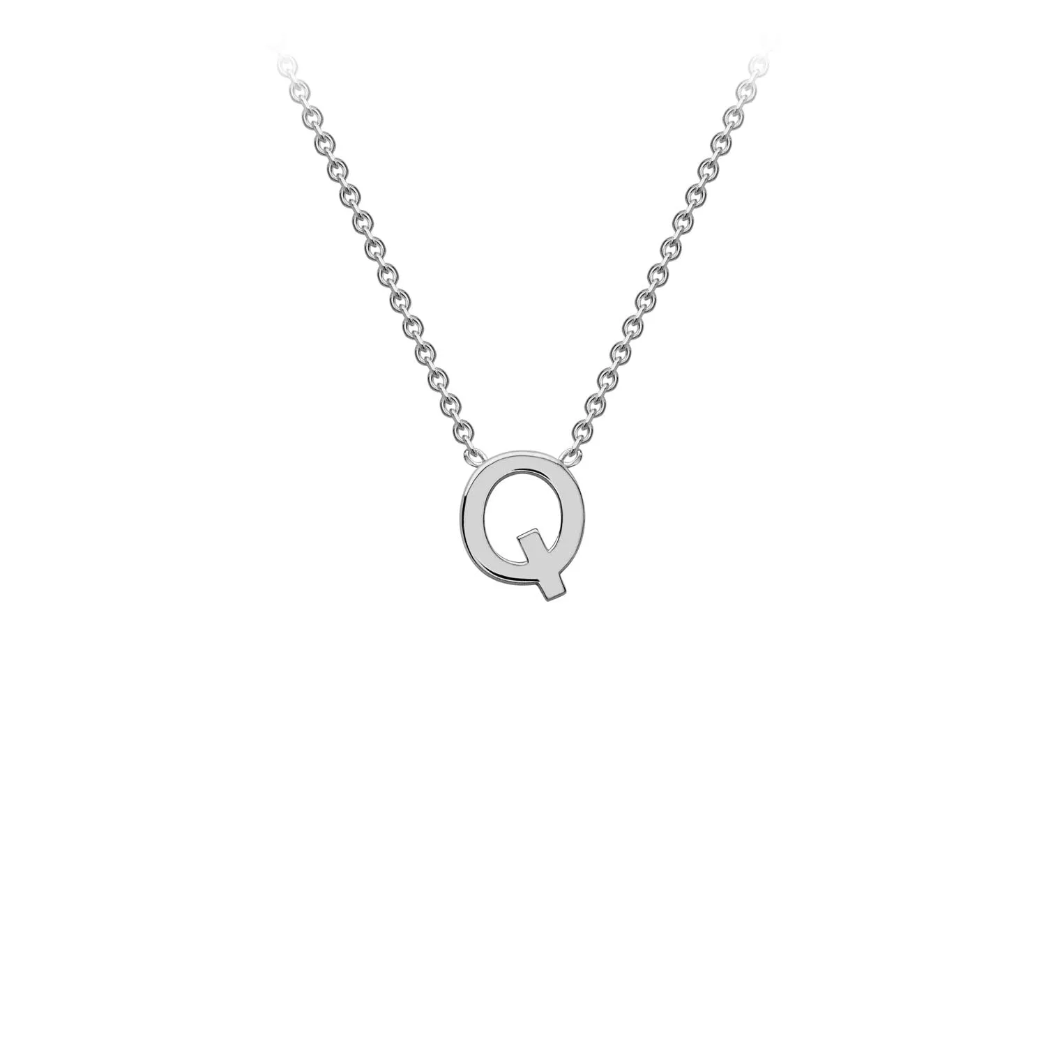 9K Gold 'Q' Initial Necklace - 1.19.0166