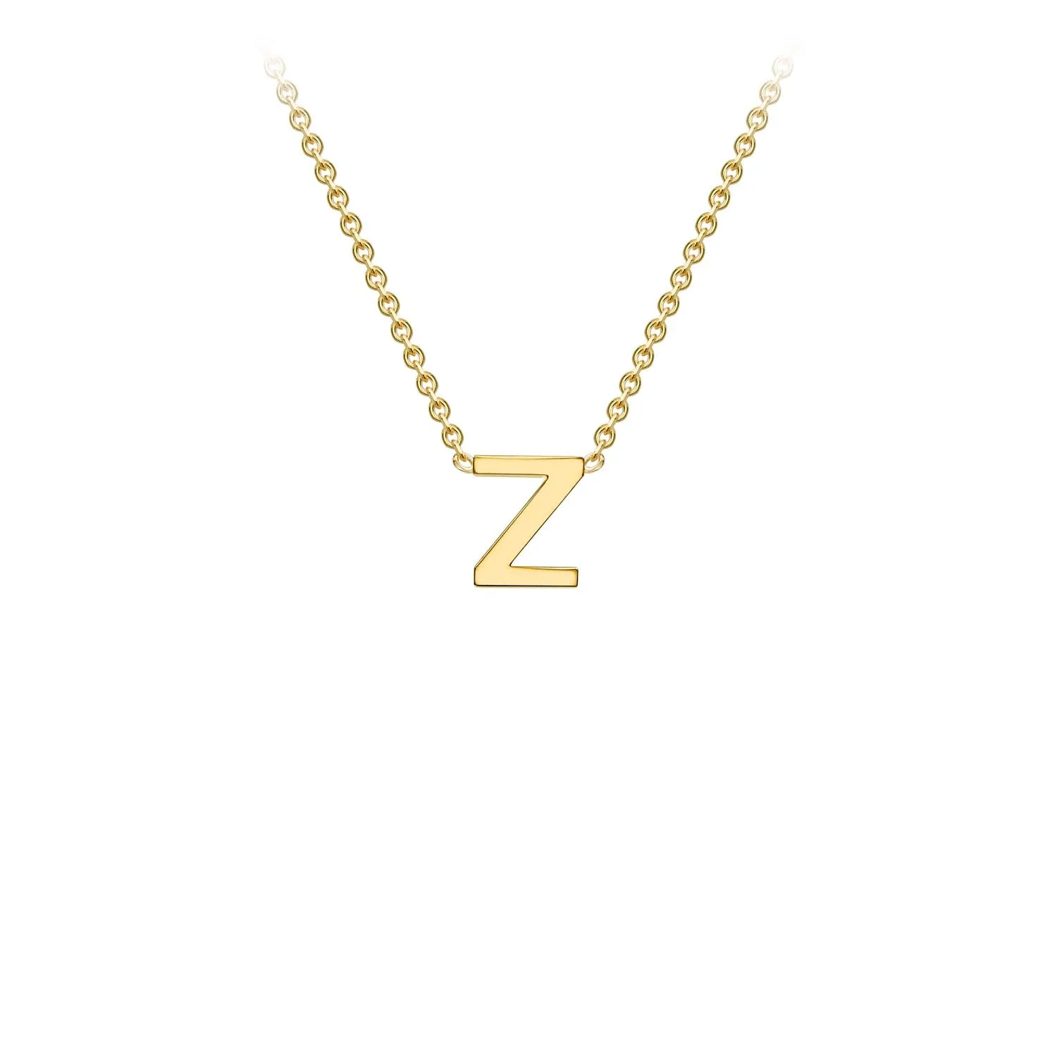 9K Gold 'Z' Initial Necklace - 1.19.0175