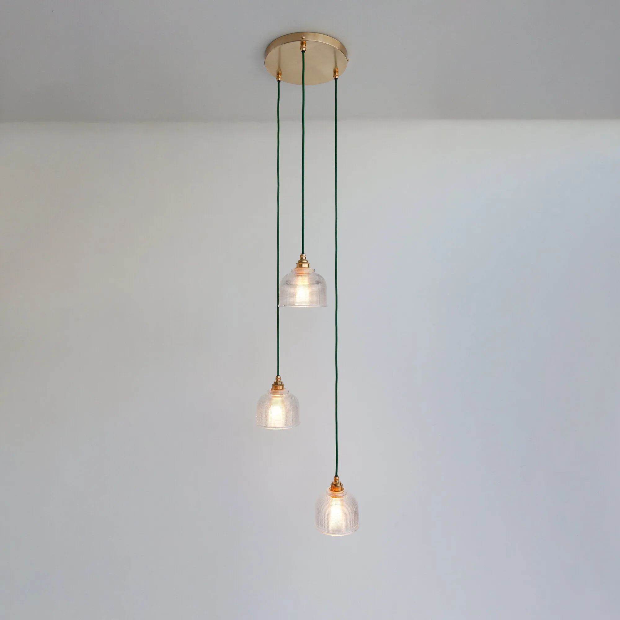 Add-On Custom Large Triple Drop Pendant Light