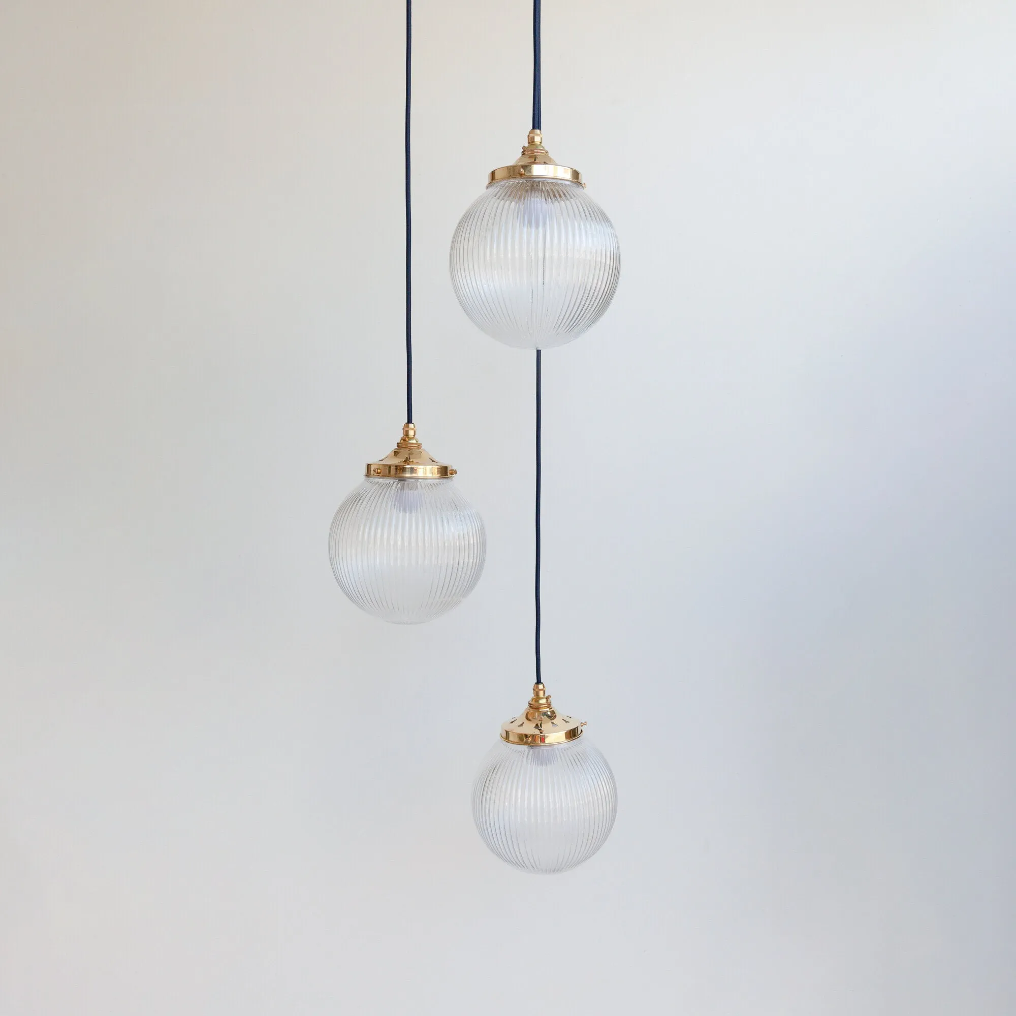 Add-On Custom Large Triple Drop Pendant Light