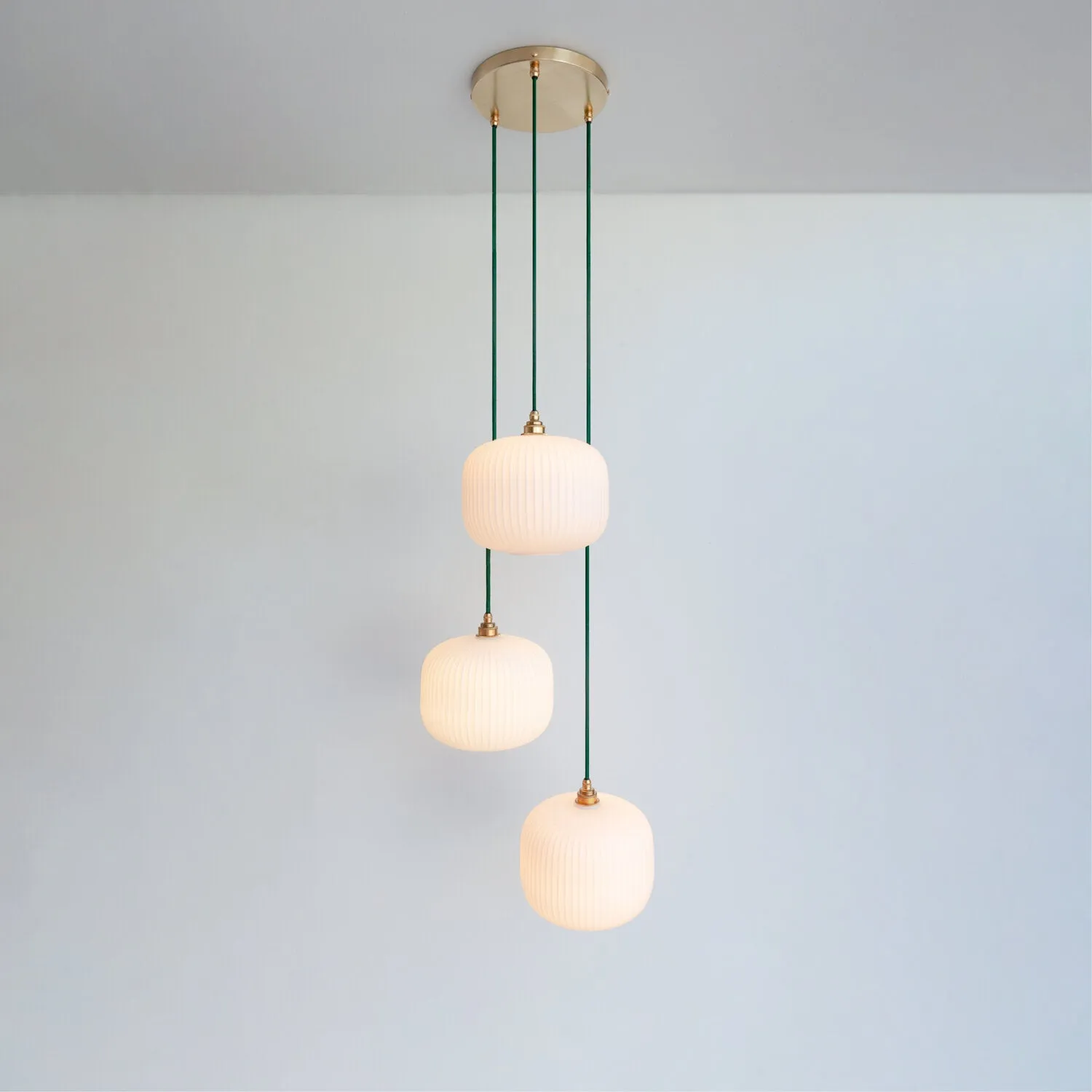 Add-On Custom Large Triple Drop Pendant Light