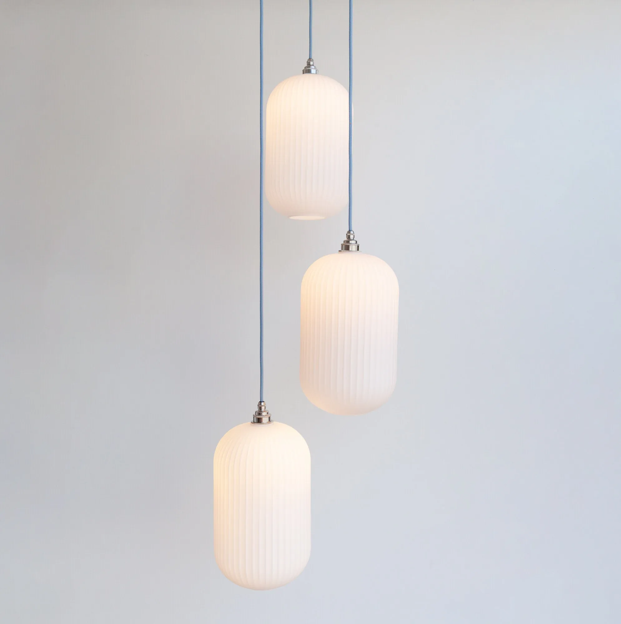 Add-On Custom Large Triple Drop Pendant Light