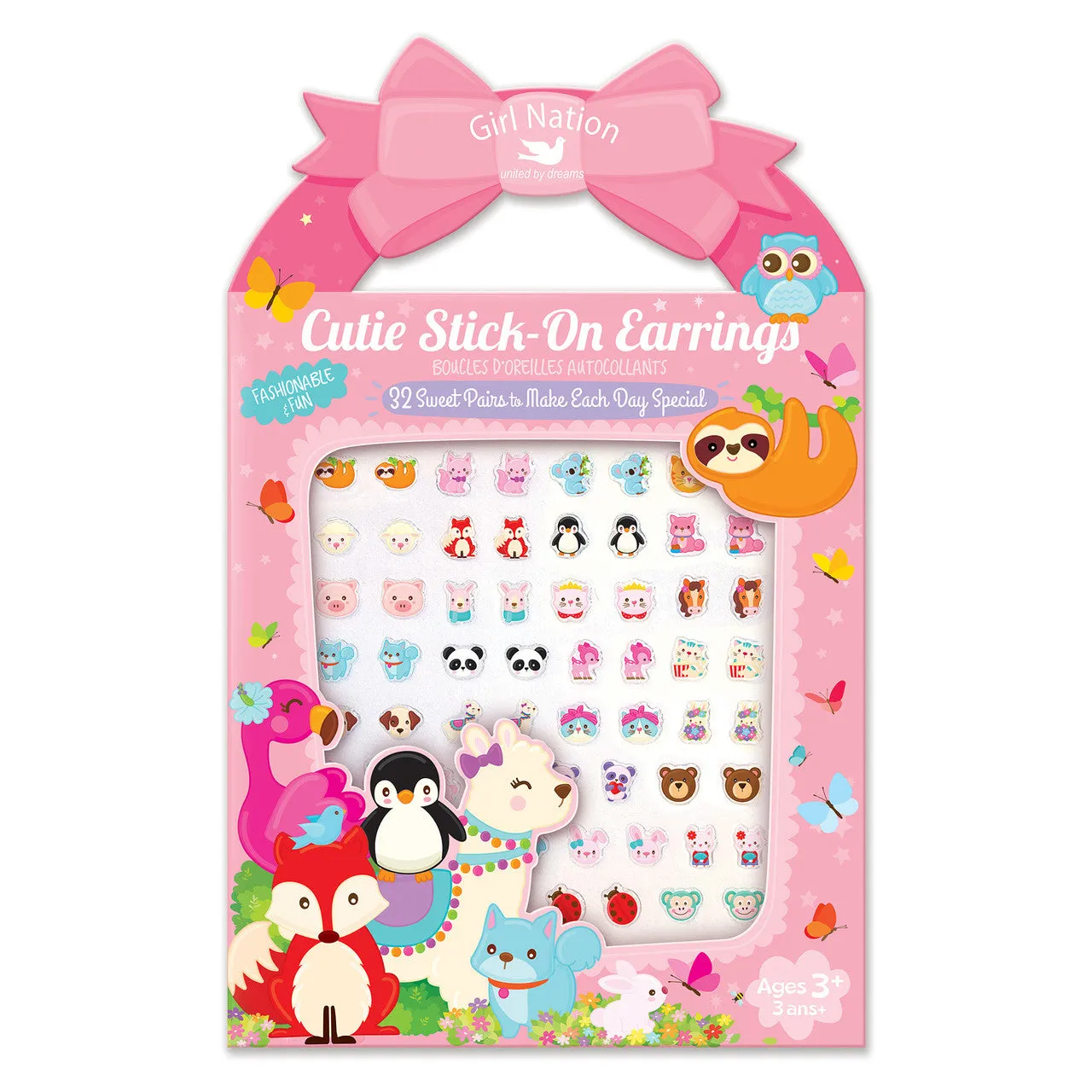 ASSORTED Stick On Earrings | sweet shop/unicorn/animals