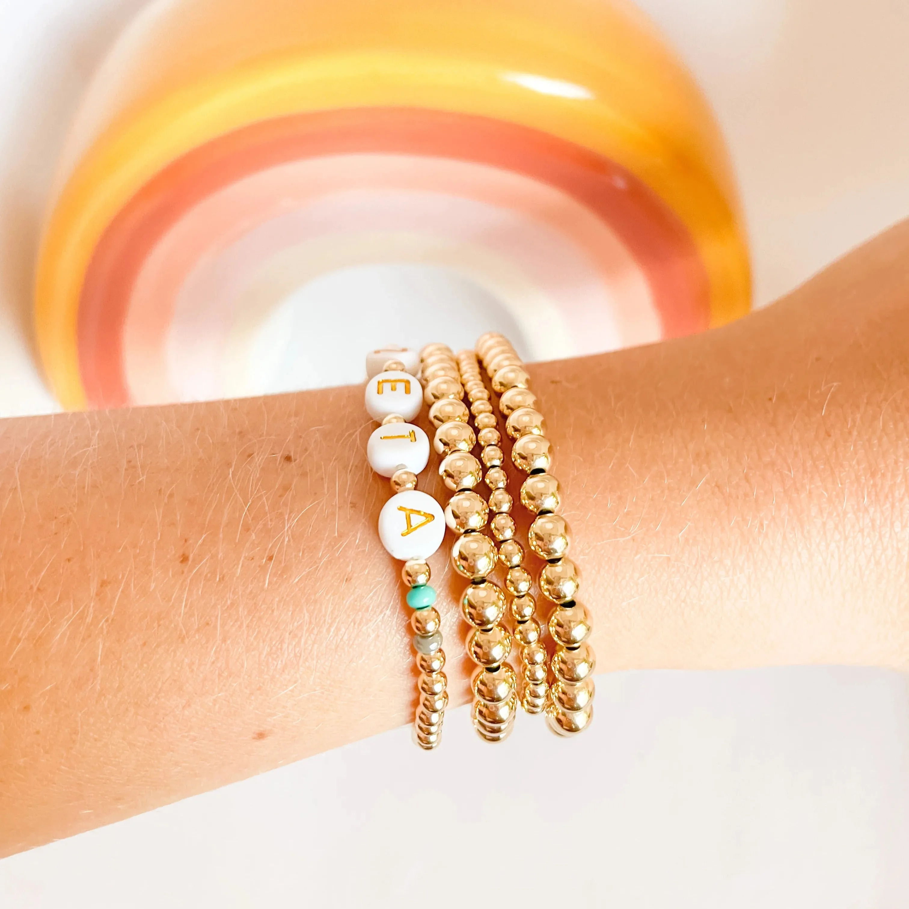 Beaded Blondes | Zeta Color Sorority Bracelet