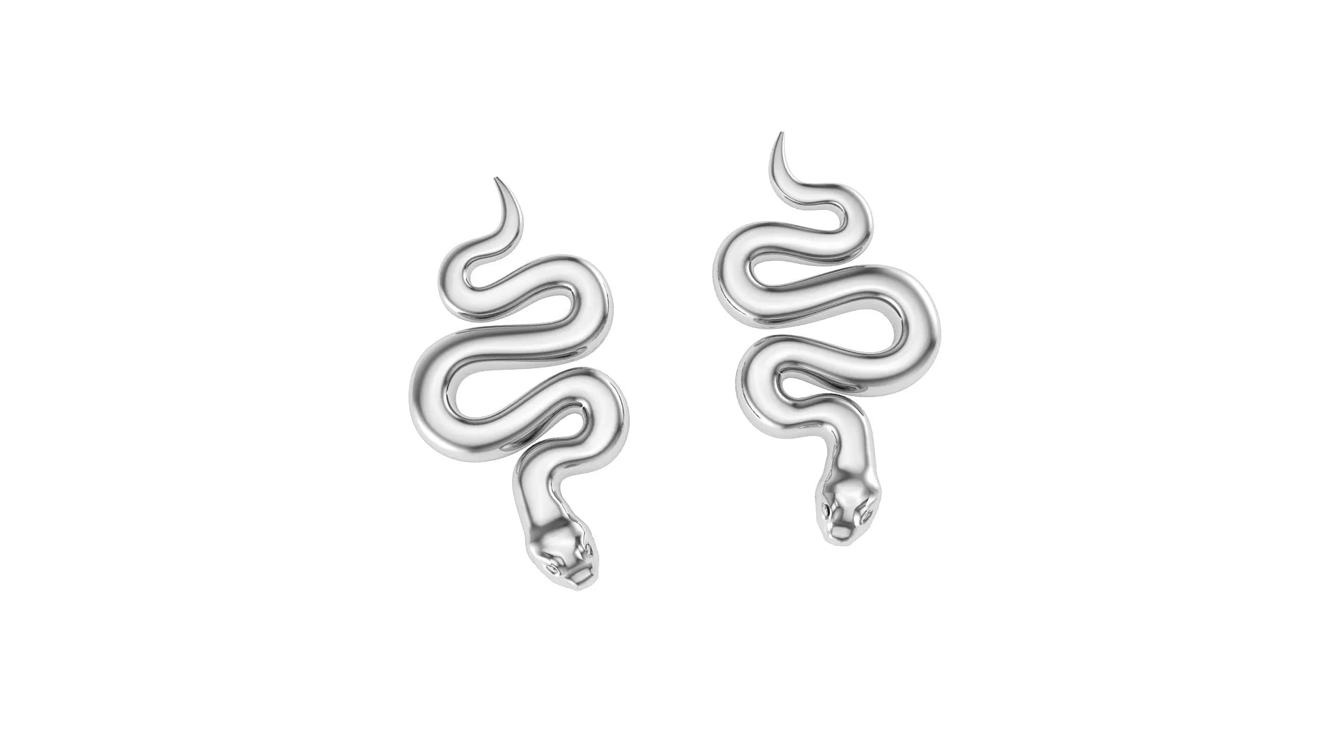 Bff Snake Studs 14k Gold