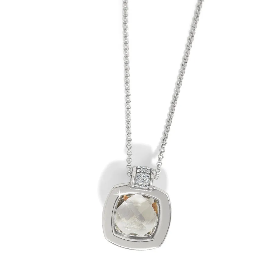 Brighton | Meridian Aurora Large Crystal Pendant Necklace in Clear Crystal