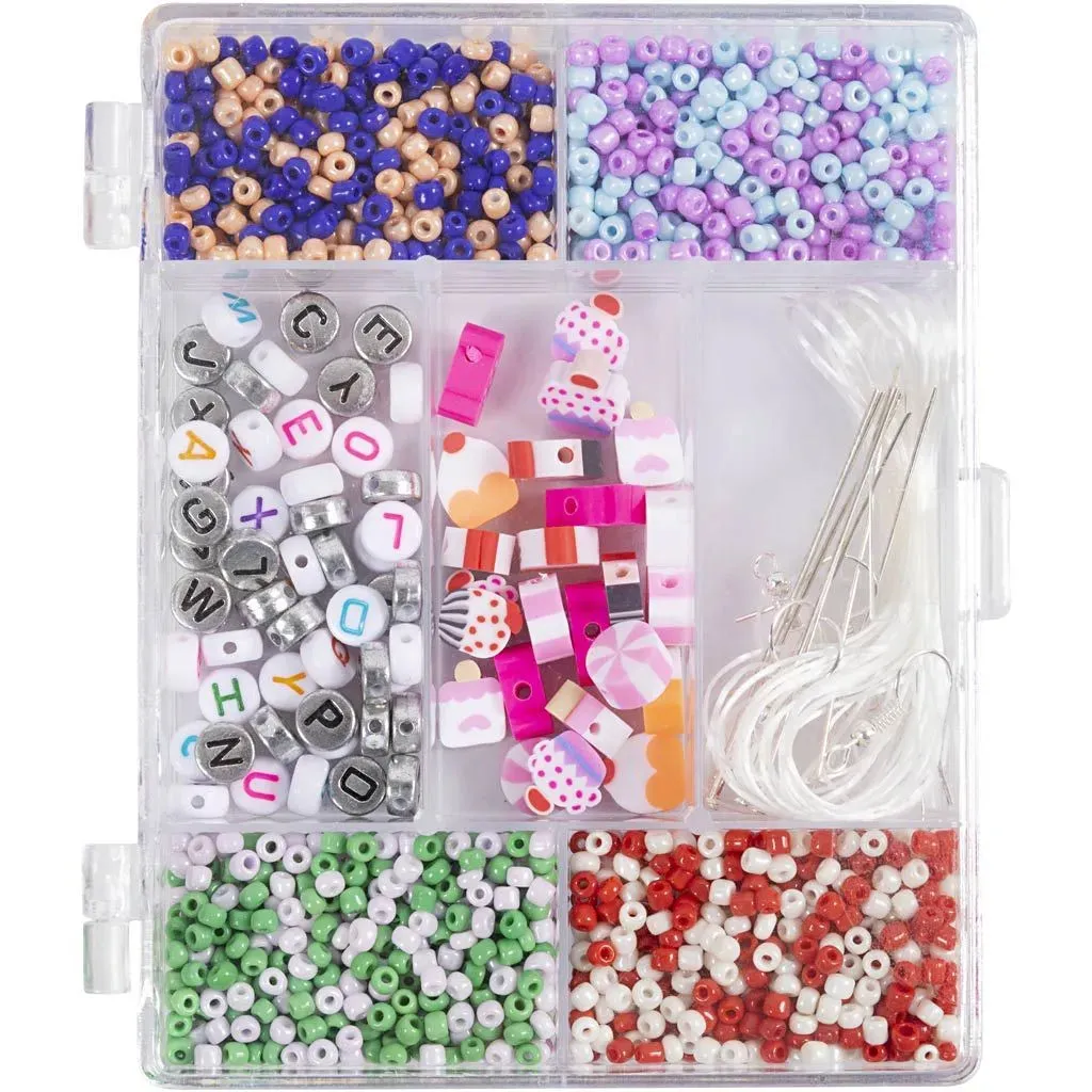 Candy Colour Beads & Accessories – Make Personalized Bracelets, Necklaces & Earrings