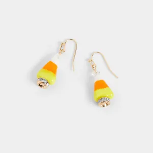 Candy Corn Earring