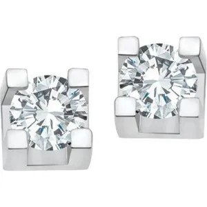 Classic Diamond Stud Earrings