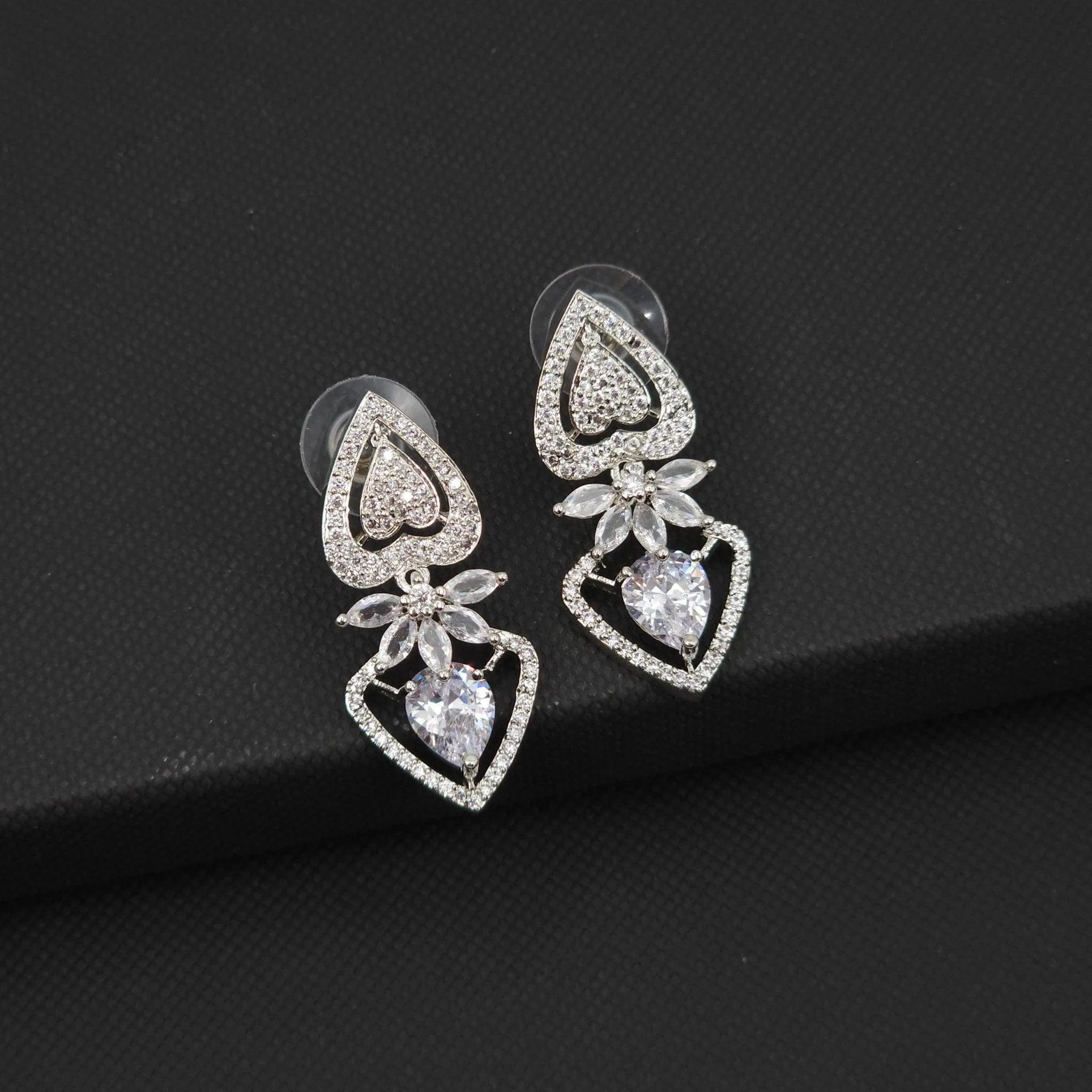 Cora American Diamond Earrings