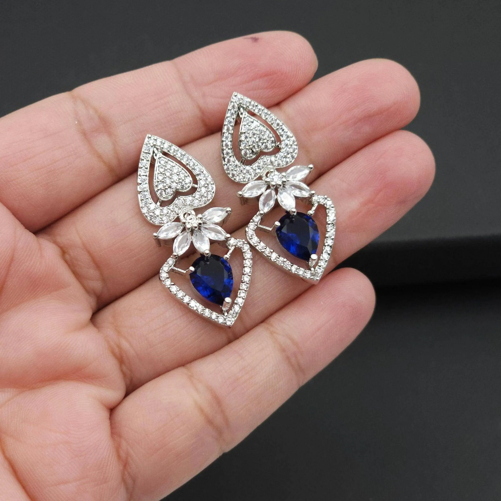 Cora American Diamond Earrings