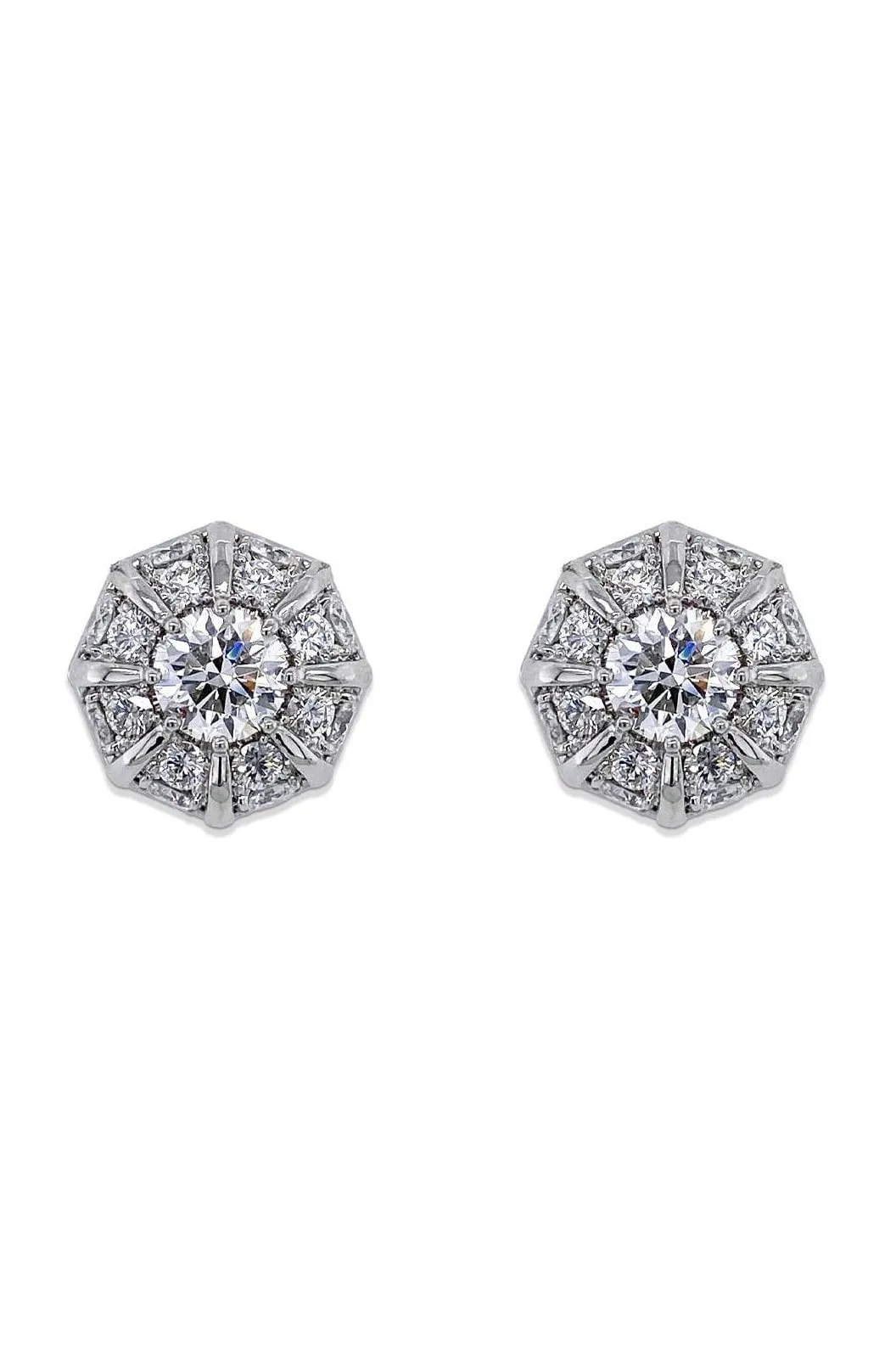 Cupola Diamond Earrings