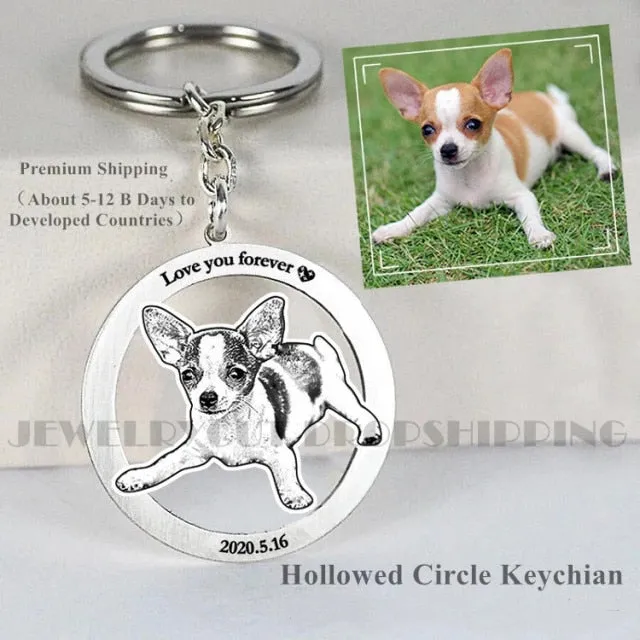 Customized Pet Engrave 925 Sterling Silver Necklace