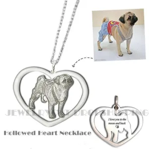 Customized Pet Engrave 925 Sterling Silver Necklace