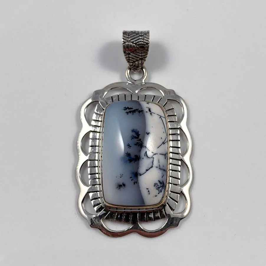 Dendrite Opal Pendant