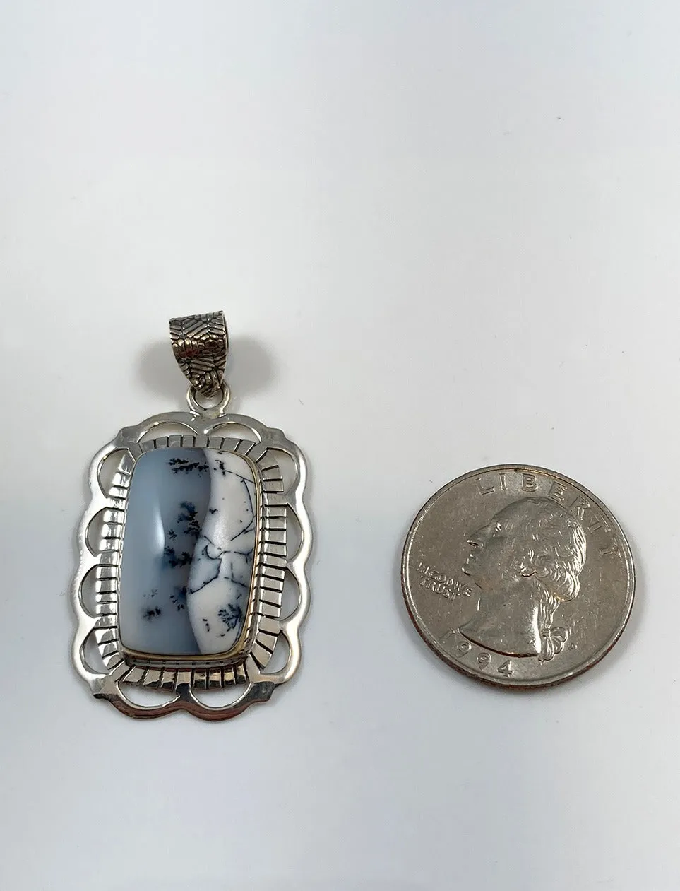 Dendrite Opal Pendant