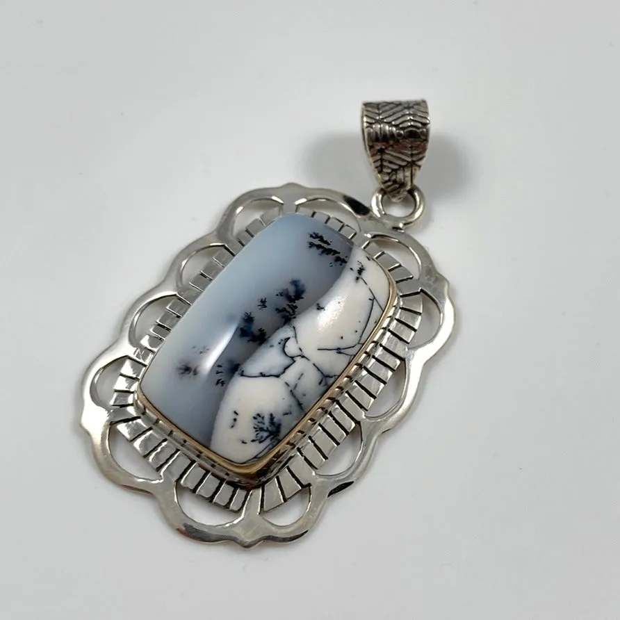 Dendrite Opal Pendant