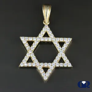 Diamond Star Pendant In 10K Gold