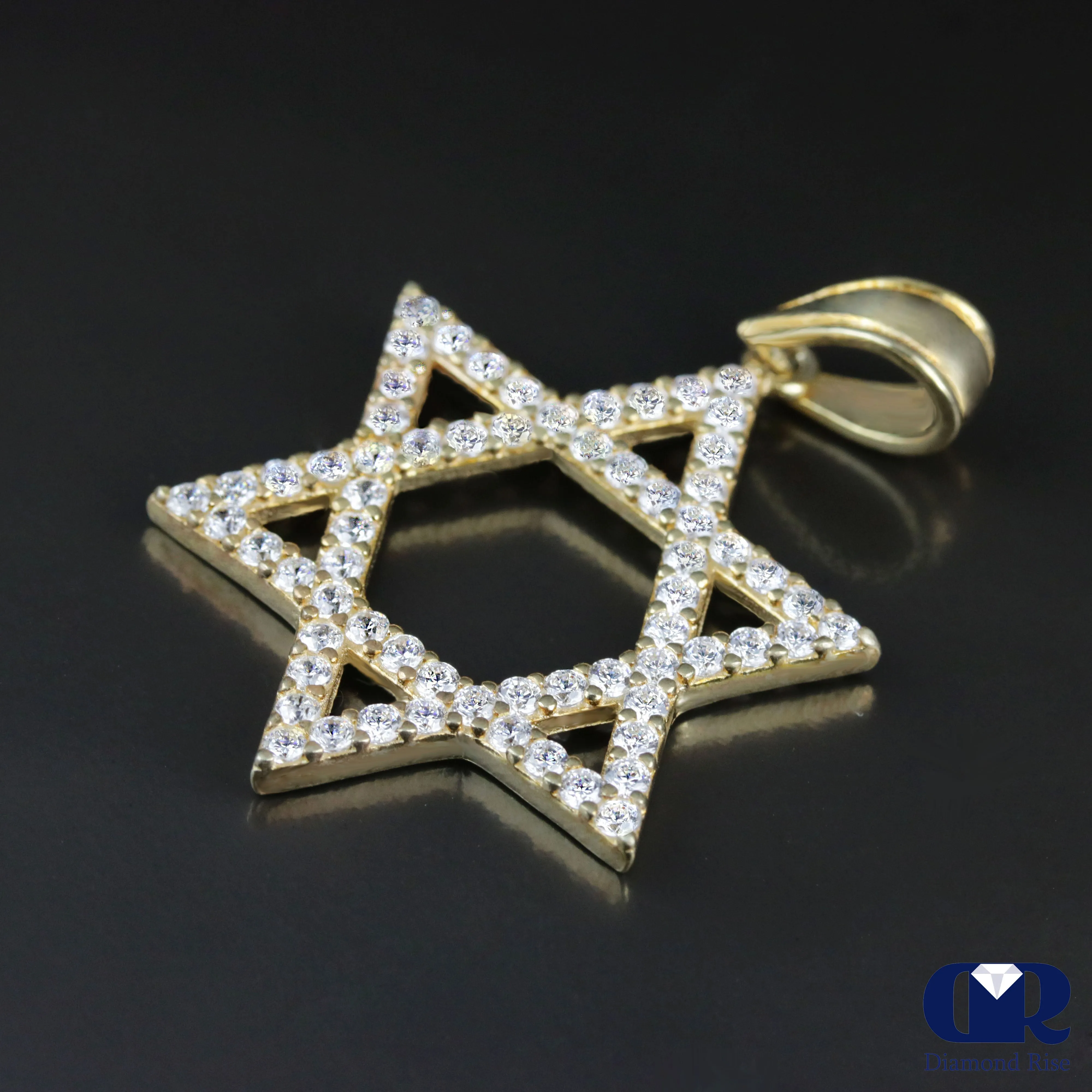 Diamond Star Pendant In 10K Gold