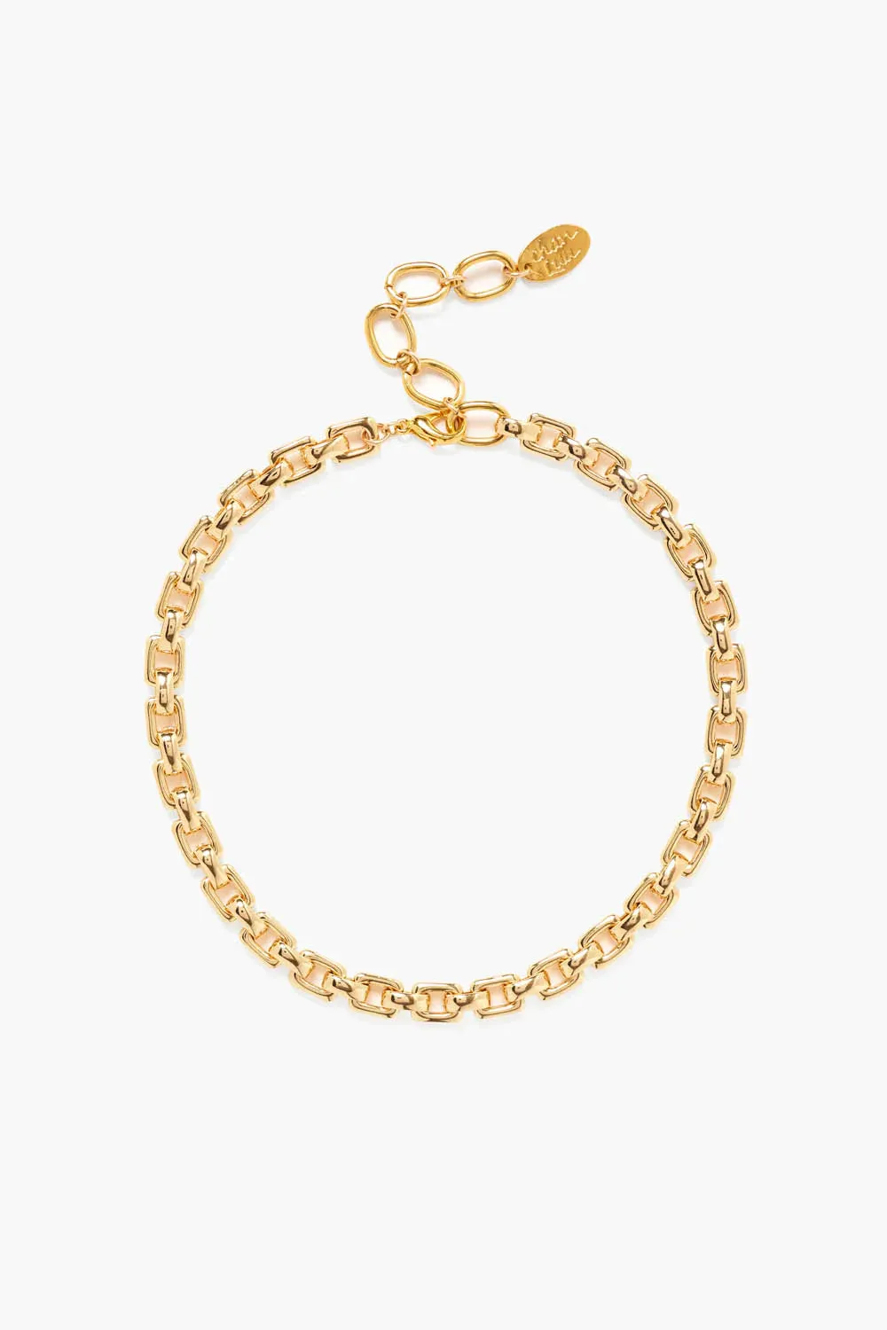 Ellis Chain Link Necklace ~ Gold