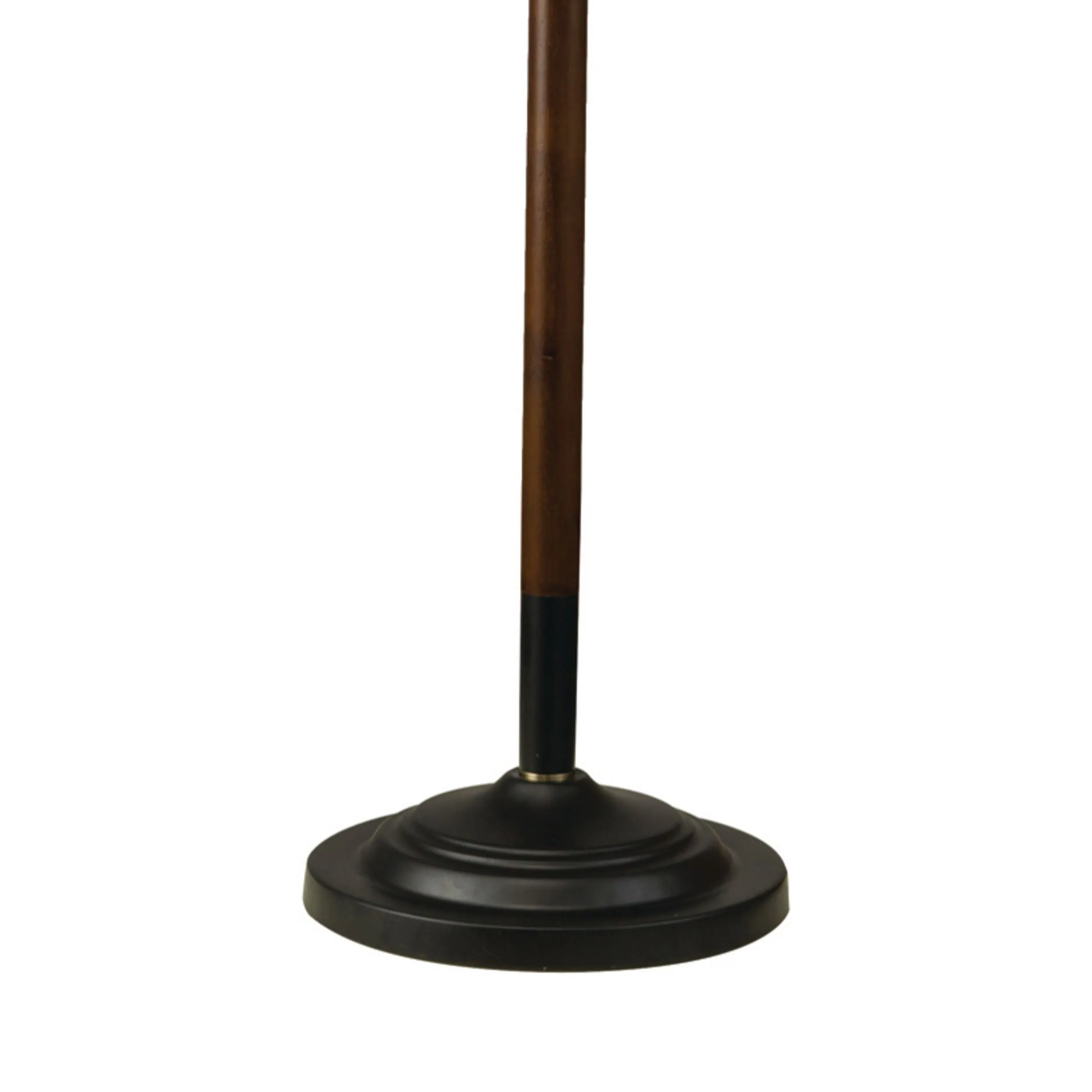 Greenwich Heritage Metal/Wood Floor Lamp 162cm