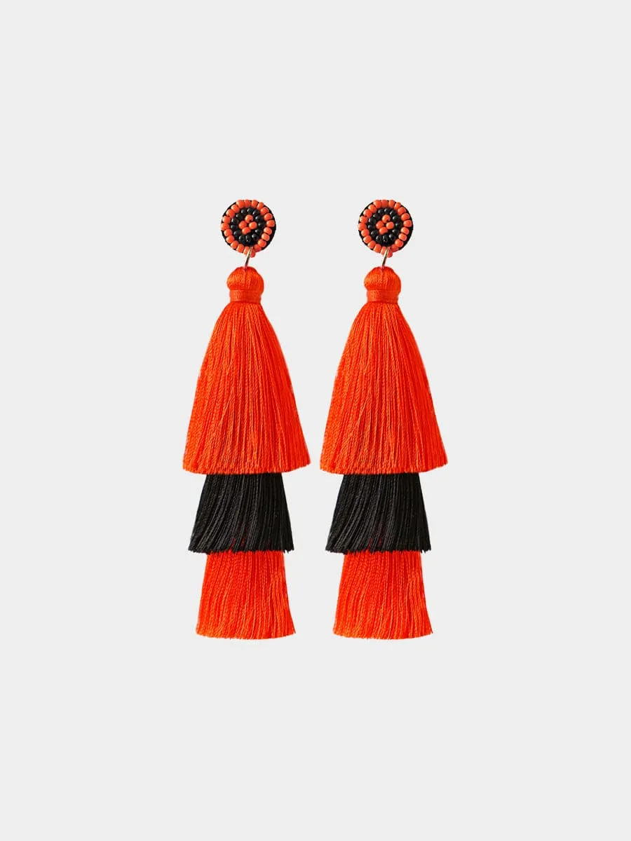 Halloween Boho Tassel Earrings MSE00169