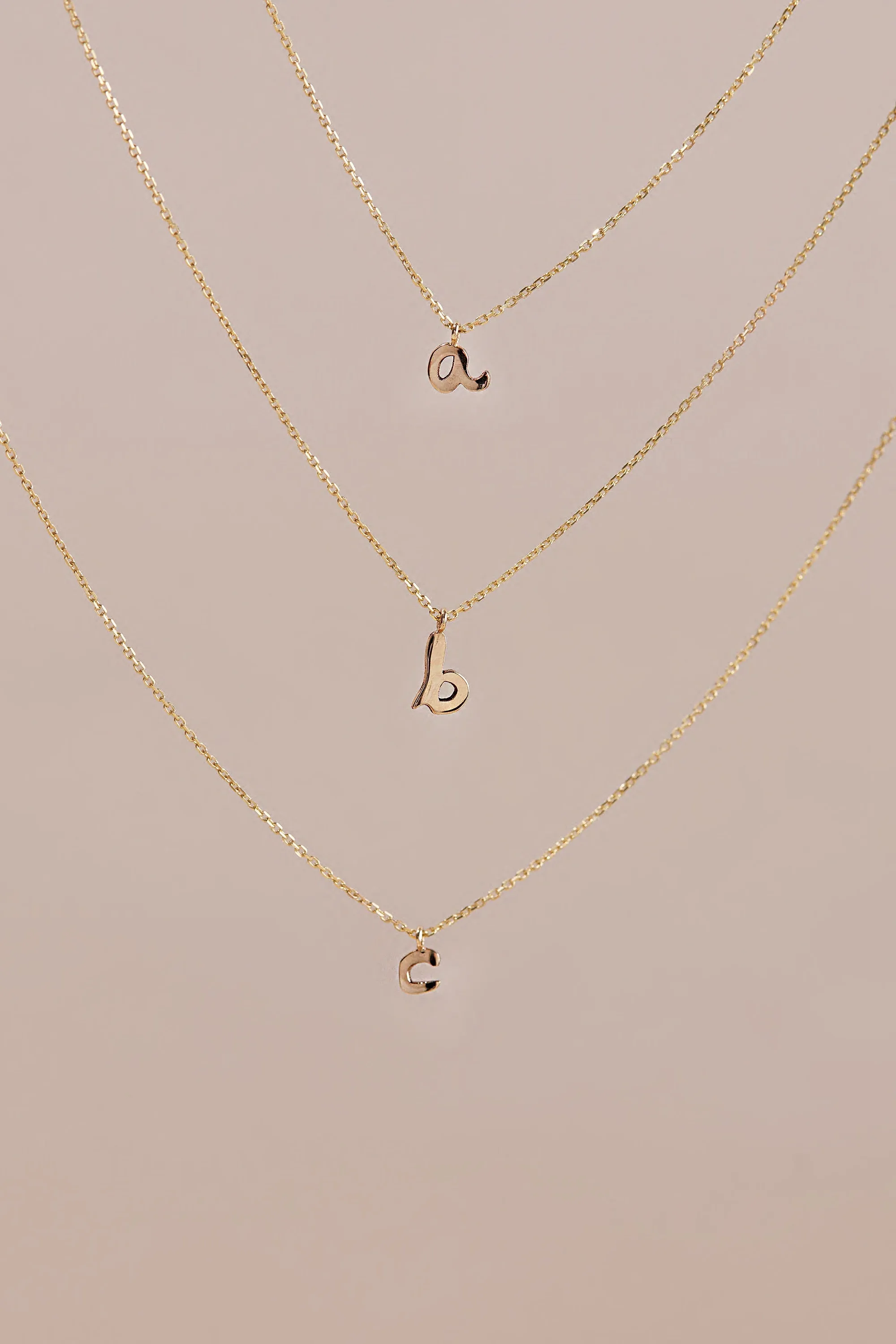 HANDWRITTEN INITIAL NECKLACE