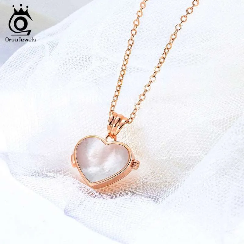 Heart of Pearl Necklace