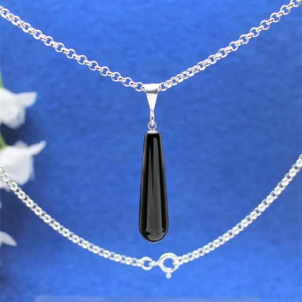 Jet drop pendant 02