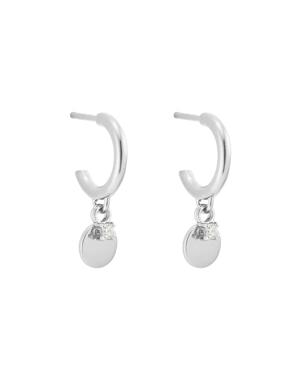 Kirstin Ash Honour Hoops Sterling Silver