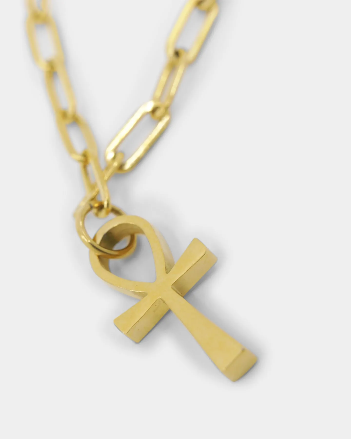 Last Kings Ankh Double Chain Gold