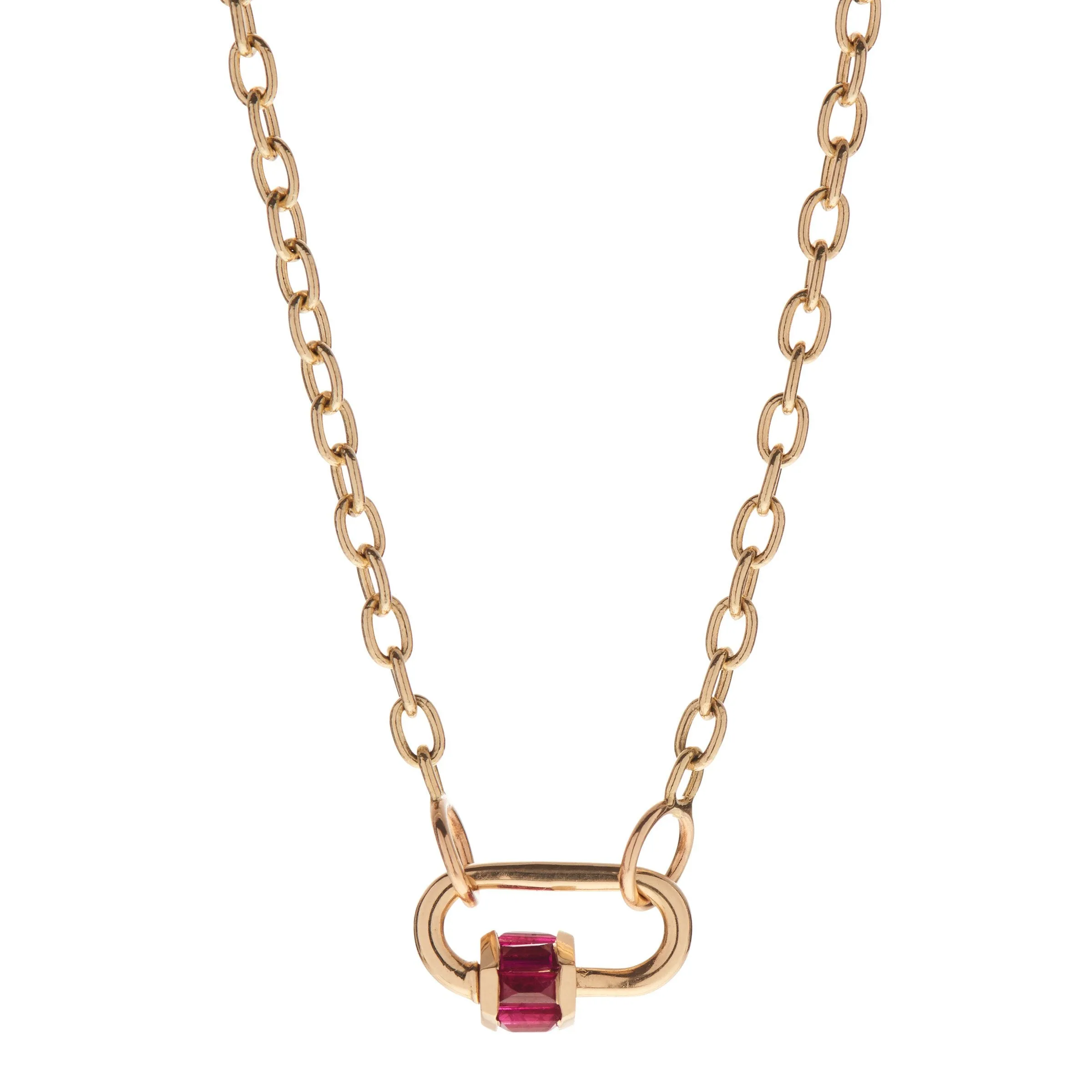 Marla Aaron 14k Yellow Gold Pulley Chain