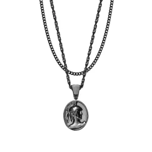 Mister Gladiator Black Necklace