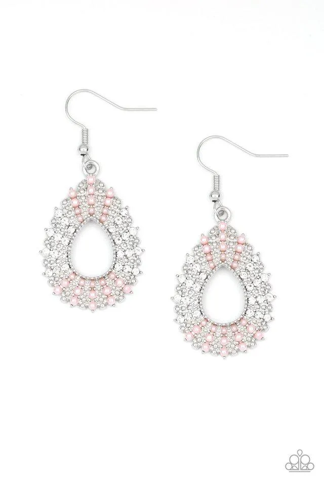 Paparazzi Earring ~ Diva Dream - Pink