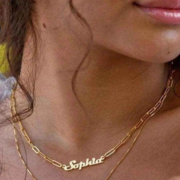 Personalized Name Necklace CDGJLTX7