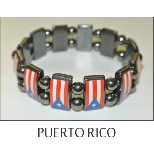 Puerto RIco Metal Beads Bracelet