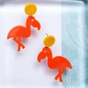 Resin Toucan Earrings