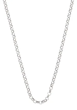 Sethi Couture 18K White Gold Rolo Chain Necklace