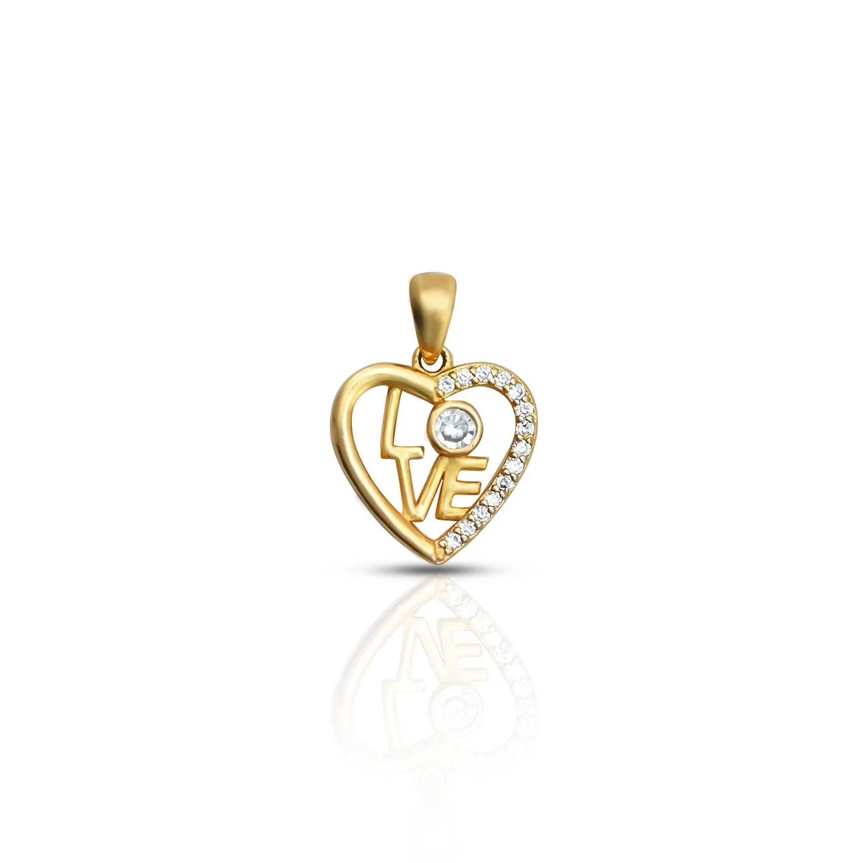 Silver Love Pendant