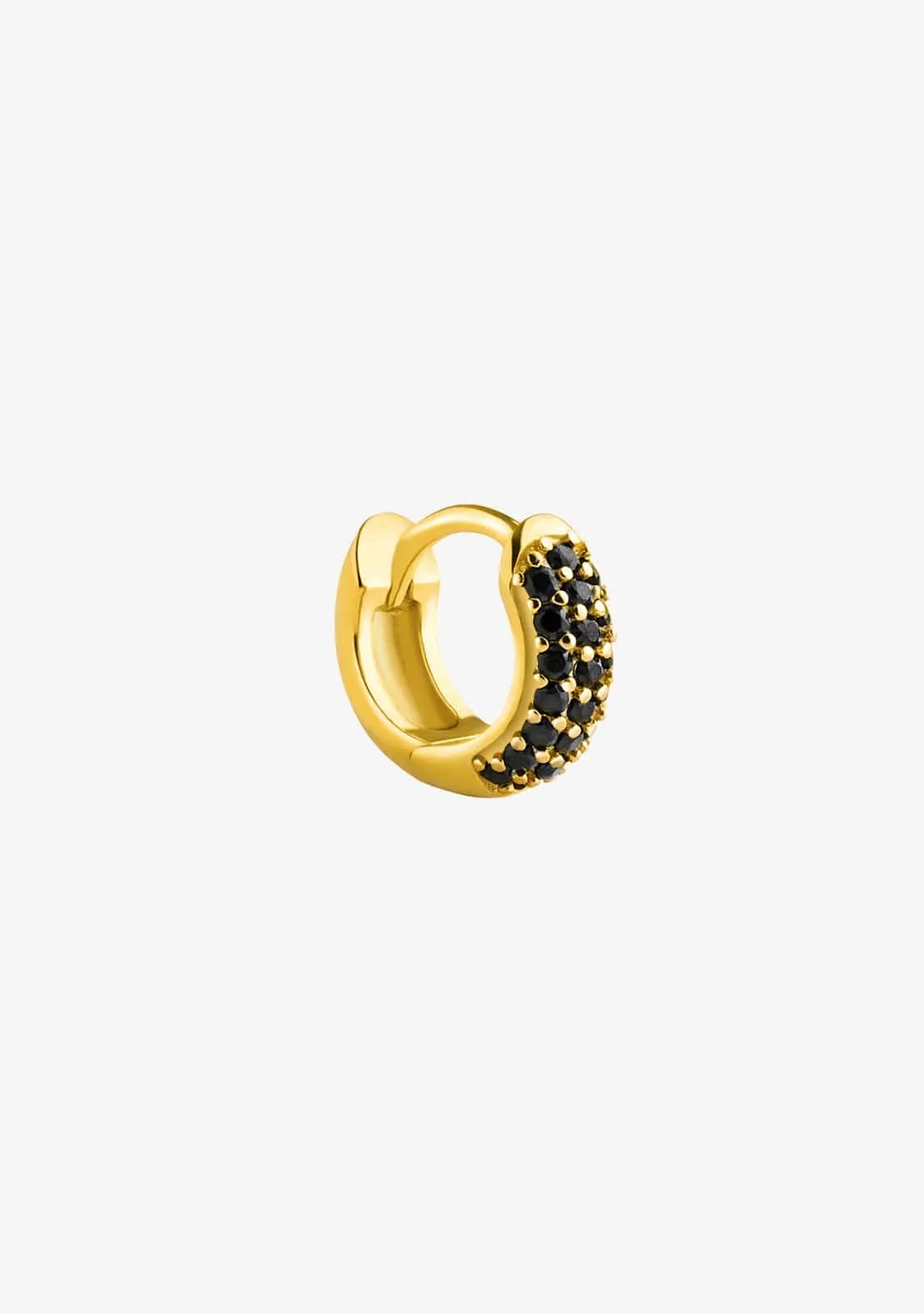 Vitto Nero Hoop Piercing Gold